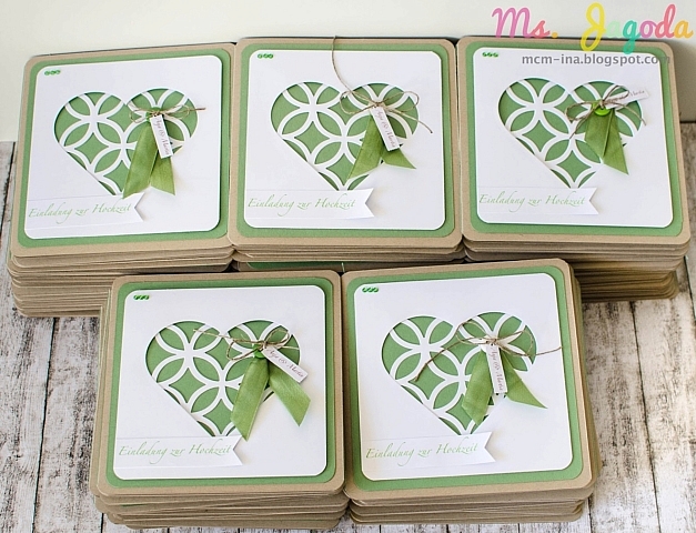 Hochzeitseinladungen-Stampin-Up-Grün-Herz-Fraeulein-Erdbeerli2