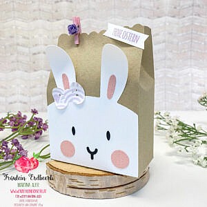 Häschen Tasche GRATIS Schneidedatei/Vorlage für deine Ostergoodies