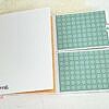 Skizze & Anleitung Minialbum aus einem Bogen 12"/30,5cm Farbkarton – Bild 4