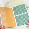 Skizze & Anleitung Minialbum aus einem Bogen 12"/30,5cm Farbkarton – Bild 6