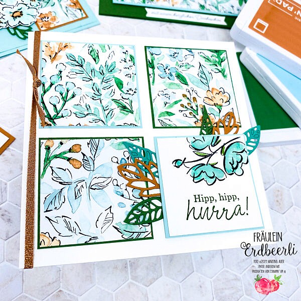 Mini one sheet wonder - Schneidevorlage und Sketches