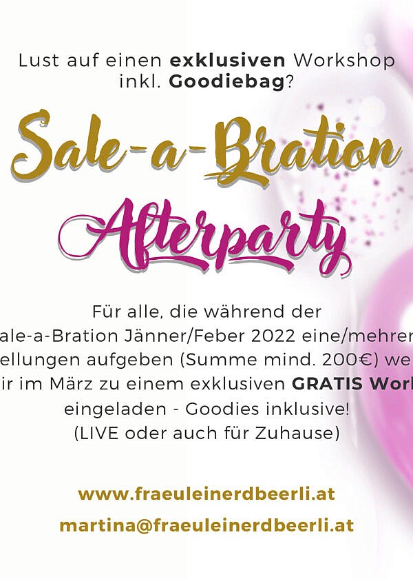 Sale-a-Bration Afterparty