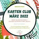Collagen Kunst – Karten Club + März 2022