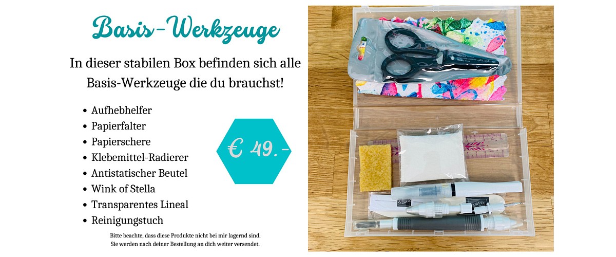 Basis-Werkzeuge in der Box bestellen
