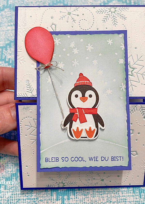 Pinguin-Party Techniken mit Stampin‘ Up!
