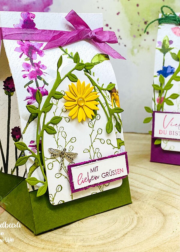 Box à la Doris mit den Filigranen Blumen von Stampin‘ Up!
