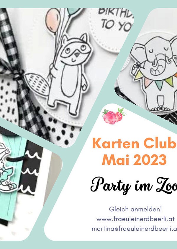 Party im Zoo – Karten Club + Mai 2023