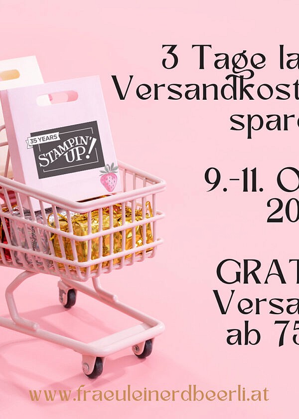 GRATIS Versand – nur noch heute!