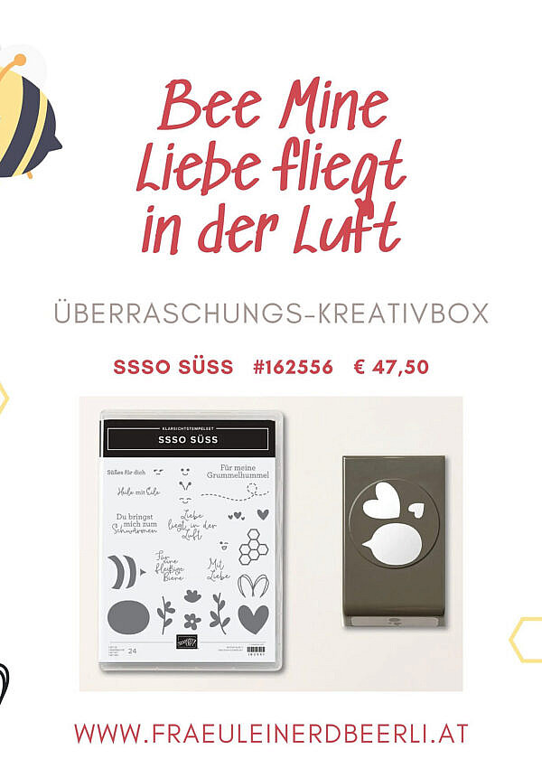 Liebe fliegt in der Luft – Überraschungs-Kreativbox