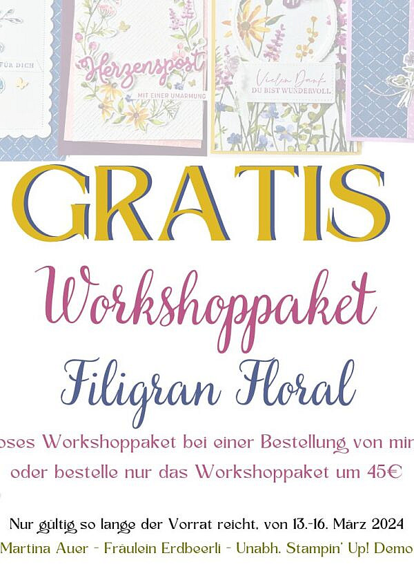 Filigran Floral Workshoppaket