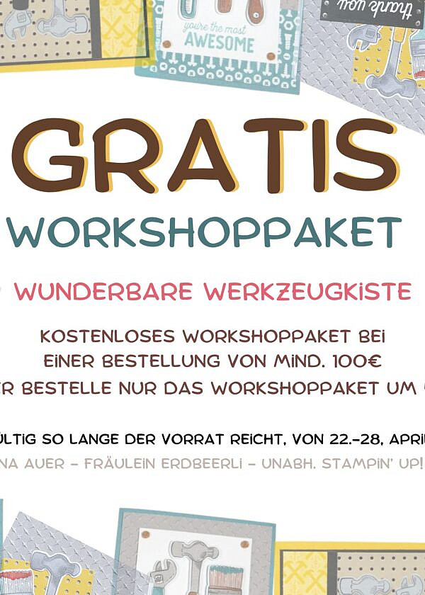 Workshoppaket Wunderbare Werkzeugkiste