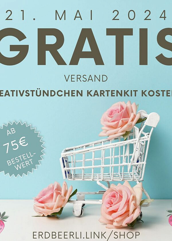 GRATIS Versand Stampin‘ Up! 21. Mai