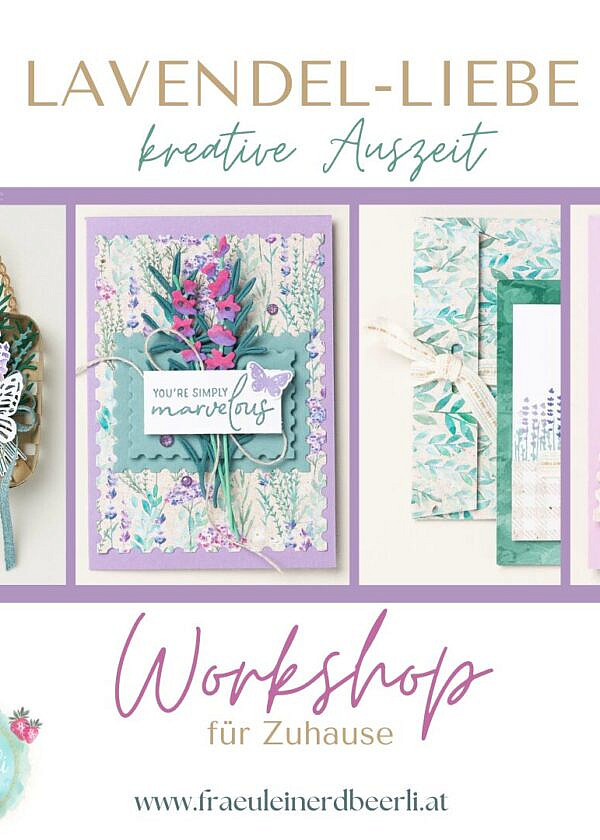 Kreative Auszeit – Lavendel-Liebe mit Stampin‘ Up!